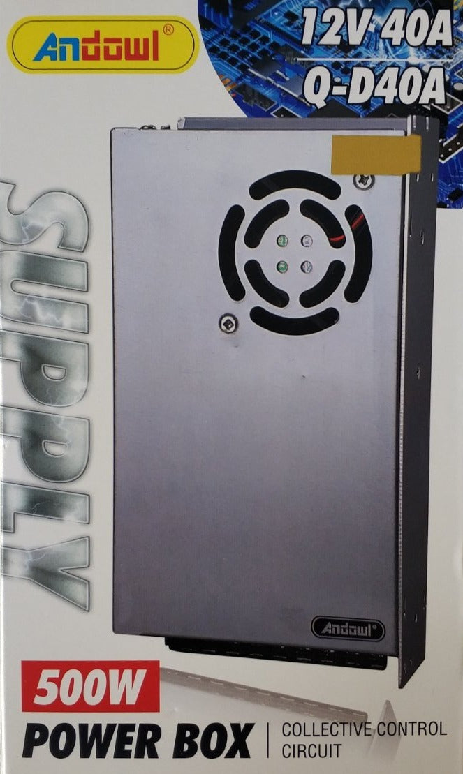Andowl Q-D40A 220v AC to 12v DC 40A Power Supply – Efficient and Reliable Power Source - Image 5